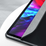 Baseus Simplism Magnetic Leather Case - магнитен полиуретанов калъф с поставка за iPad Pro 11 (2020), iPad Pro 11 M1 (2021) (черен) 10