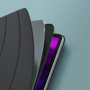 Baseus Simplism Magnetic Leather Case - магнитен полиуретанов калъф с поставка за iPad Pro 11 (2020) (зелен) 12