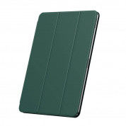 Baseus Simplism Magnetic Leather Case - магнитен полиуретанов калъф с поставка за iPad Pro 11 (2020) (зелен) 2