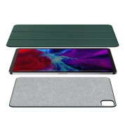 Baseus Simplism Magnetic Leather Case - магнитен полиуретанов калъф с поставка за iPad Pro 11 (2020) (зелен) 3