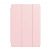 Baseus Simplism Magnetic Leather Case - магнитен полиуретанов калъф с поставка за iPad Pro 11 (2020) (розов)