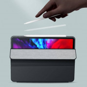 Baseus Simplism Magnetic Leather Case - магнитен полиуретанов калъф с поставка за iPad Pro 11 (2020) (розов) 8