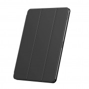 Baseus Simplism Magnetic Leather Case - магнитен полиуретанов калъф с поставка за iPad Pro 12.9 (2020) (черен) 2