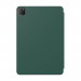 Baseus Simplism Magnetic Leather Case - магнитен полиуретанов калъф с поставка за iPad Pro 12.9 (2020) (зелен) 2