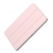Baseus Simplism Magnetic Leather Case - магнитен полиуретанов калъф с поставка за iPad Pro 12.9 (2020) (розов) 2