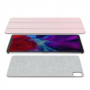 Baseus Simplism Magnetic Leather Case - магнитен полиуретанов калъф с поставка за iPad Pro 12.9 (2020) (розов) 3