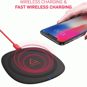 Adonit Wireless Charging Pad 10W - поставка (пад) за безжично зареждане с технология за бързо зареждане за Qi съвместими устройства (прозрачен) 1