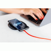 Adonit Wireless Charging Pad 10W - поставка (пад) за безжично зареждане с технология за бързо зареждане за Qi съвместими устройства (прозрачен) 5