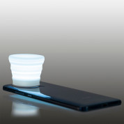4smarts Multifunctional Smartphone LED Light Bulb - мултифункционален осветяващ корпус за светкавицата за смартфони и таблети (бял) 2