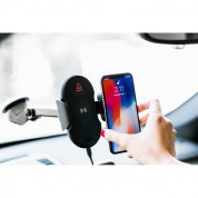 Adonit Auto-Clamping Wireless Car Charger - поставка за кола с безжично зареждане за QI съвместими смартфони (черен) 6