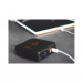 Adonit Wireless TravelCube Pro Charger - захранване за ел. мрежа с USB-C и USB изходи, външна батерия и пад за безжично зареждане (черен) 6