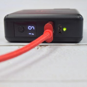 Adonit Wireless TravelCube Pro Charger - захранване за ел. мрежа с USB-C и USB изходи, външна батерия и пад за безжично зареждане (черен) 7