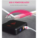 Adonit Wireless TravelCube Pro Charger - захранване за ел. мрежа с USB-C и USB изходи, външна батерия и пад за безжично зареждане (черен) 12