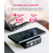 Adonit Wireless TravelCube Pro Charger - захранване за ел. мрежа с USB-C и USB изходи, външна батерия и пад за безжично зареждане (черен) 10
