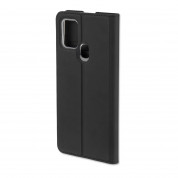 4smarts Flip Case URBAN Lite - кожен калъф с поставка и отделение за кр. карта за Samsung Galaxy A21s (черен) 2