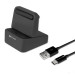 4smarts Universal Charging Station WireDock with USB-C Cable - универсална док станция с USB-C кабел (100см) (сив) 3