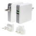 4smarts 3in1 Charger HyperVolt with Wireless Power Bank - захранване за ел. мрежа с два USB изхода, външна батерия и безжично зареждане (бял) 5