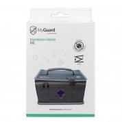 MyGuard Universal Sterilizer Device XXL - чанта с UV стерилизатор за мобилни устройства до 11 инча (сив) 6