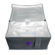 MyGuard Universal Sterilizer Device XXL - чанта с UV стерилизатор за мобилни устройства до 11 инча (сив) 3