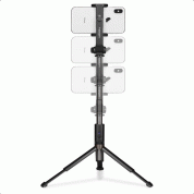 Spigen S540 Selfie Stick Bluetooth Monopod with Tripod - разтегаем безжичен селфи стик и трипод за мобилни телефони (черен)  4