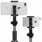 Spigen S540 Selfie Stick Bluetooth Monopod with Tripod - разтегаем безжичен селфи стик и трипод за мобилни телефони (розов)  5