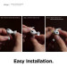 Elago Airpods Pro Earbuds Hooks - антибактериални силиконови калъфчета с вградени кукички за Apple Airpods Pro (4 чифта) (лилав) 6