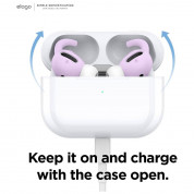 Elago Airpods Pro Earbuds Hooks for Apple Airpods Pro (lavender) 4