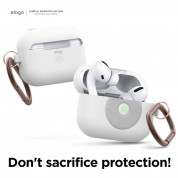 Elago Airpods Pro Retro AW6 Silicone Hang Case for Apple Airpods Pro (white) 3