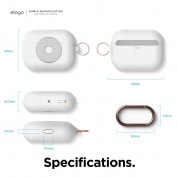 Elago Airpods Pro Retro AW6 Silicone Hang Case for Apple Airpods Pro (white) 6