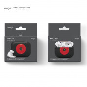 Elago Airpods Pro Retro AW6 Silicone Case - силиконов калъф за Apple Airpods Pro (черен)  7