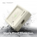 Elago Airpods Pro Retro AW3 Silicone Case - силиконов калъф за Apple Airpods Pro (бял)  6