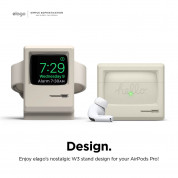 Elago Airpods Pro Retro AW3 Silicone Case for Apple Airpods Pro (white) 3