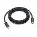 Apple Thunderbolt 3 Pro Cable (2m) - професионален тъндърболт 3 (USB-C) кабел за Apple продукти (2 метра) (черен) 1