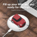 Elago Airpods Mini Car Design Silicone Case - силиконов калъф с карабинер за Apple Airpods и Apple Airpods 2 (червен)  4