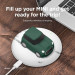 Elago Airpods Mini Car Design Silicone Case - силиконов калъф с карабинер за Apple Airpods и Apple Airpods 2 (зелен)  5