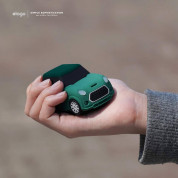 Elago Airpods Mini Car Design Silicone Case - силиконов калъф с карабинер за Apple Airpods и Apple Airpods 2 (зелен)  2