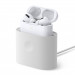 Elago Airpods Charging Station Pro - силиконова док станция за зареждане на Apple Airpods & Apple Airpods Pro (бяла) 1
