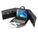 4smarts Laptop Bag Mobile Office with Privacy Mode - елегантна разгъваема чанта за преносими компютри до 16 инча (тъмносив)  1
