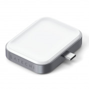 Satechi USB-C Wireless Charging Dock for Apple Airpods - USB-C док за зареждане на Apple Airpods Pro и Airpods 2 Wireless Charging Case (бял) 1