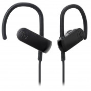 Audio-Technica ATH-SPORT50BTBK SonicSport Bluetooth Wireless In-Ear Headphones (black)  2