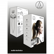 Audio-Technica ATH-SPORT50BTBK SonicSport Bluetooth Wireless In-Ear Headphones (black)  4