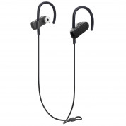 Audio-Technica ATH-SPORT50BTBK SonicSport Bluetooth Wireless In-Ear Headphones (black)  1