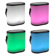 4smarts Bluetooth Speaker Summer Vibes - безжичен Bluetooth спийкър със светлинен ефект (бял) 2