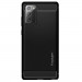 Spigen Rugged Armor Case - тънък качествен силиконов (TPU) калъф за Samsung Galaxy Note 20 (черен) 3