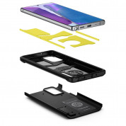 Spigen Tough Armor Case - хибриден кейс с най-висока степен на защита за Samsung Galaxy Note 20 (черен) 3