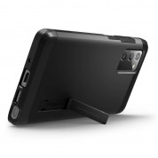 Spigen Tough Armor Case - хибриден кейс с най-висока степен на защита за Samsung Galaxy Note 20 (черен) 2