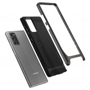 Spigen Neo Hybrid Case - хибриден кейс с висока степен на защита за Samsung Galaxy Note 20 (сив) 1