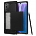 Spigen Slim Armor CS Case - хибриден кейс с отделение за кр. карти и най-висока степен на защита за Samsung Galaxy Note 20 (черен) 1