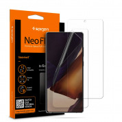 Spigen Neo FLEX HD Screen Protector - 2 броя защитно покритие с извити ръбове за целия дисплей на Samsung Galaxy Note 20