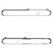 Spigen Liquid Crystal Case - тънък качествен силиконов (TPU) калъф за Samsung Galaxy Note 20 Ultra (прозрачен)  3